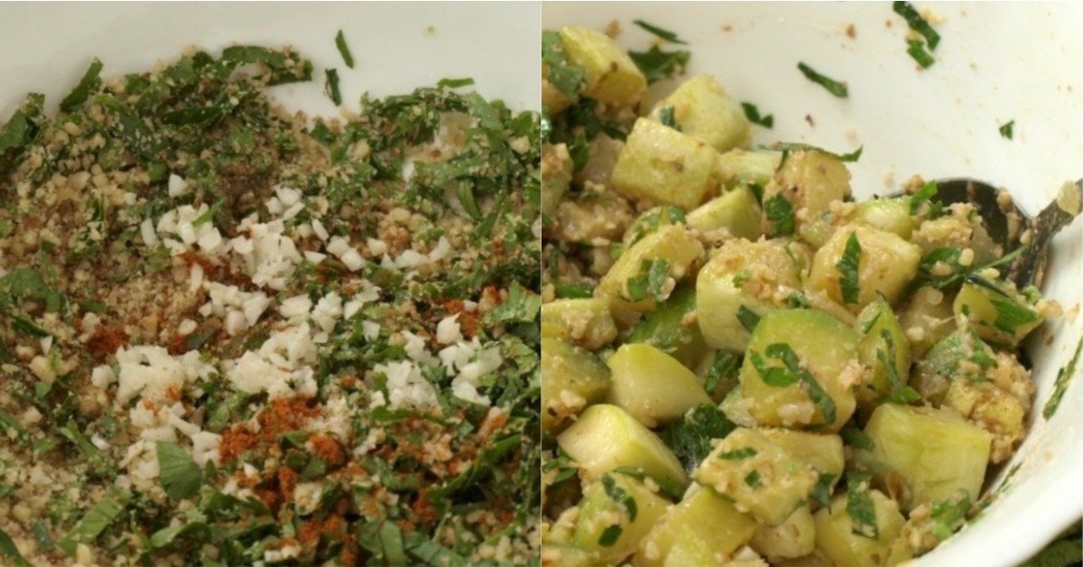 кабачки с чесноком