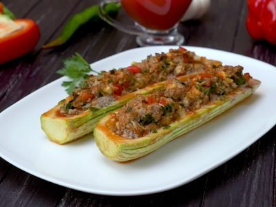 Кабачки с начинкой
