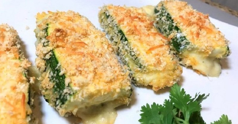 нарезанные кабачки