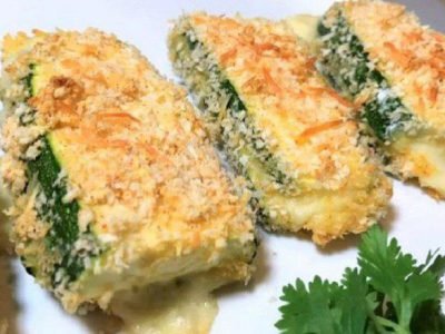 Кабачки с сыром в духовке