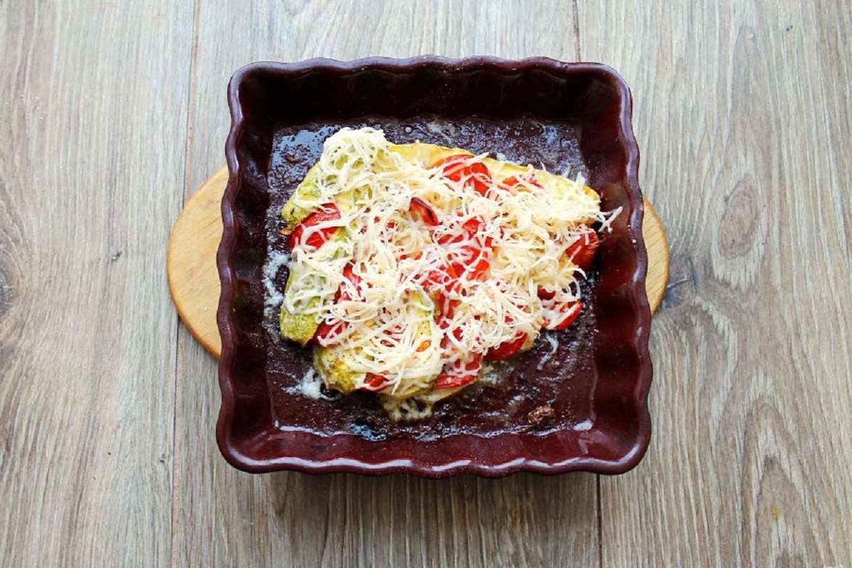 добавление тертого сыра