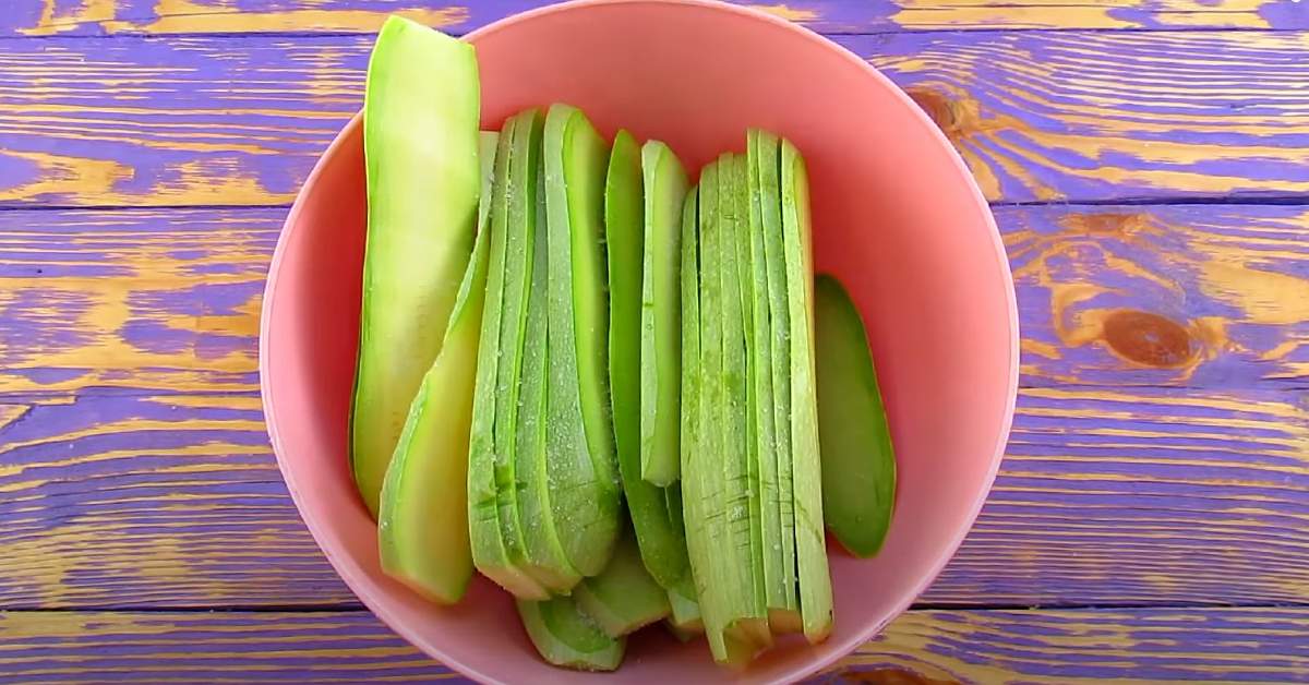 молодые кабачки