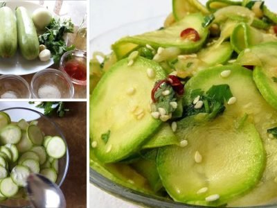 Кабачки в азиатском стиле