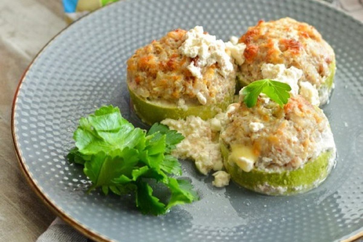 кабачки в молоке