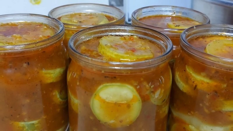 закатка кабачков