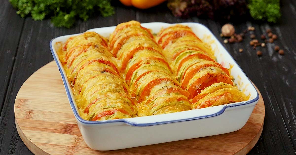 Запеченные кабачки с сыром и помидорами: 11 вкусных и простых рецептов