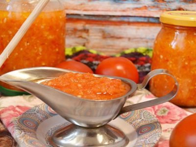 Кабачковая аджика «Всегда мало»