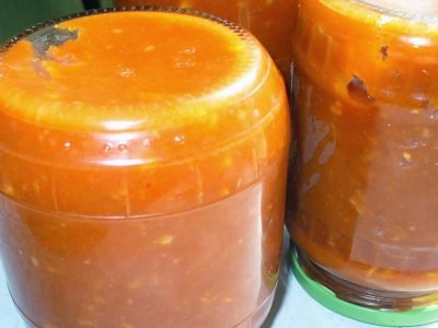 Кабачковая аджика