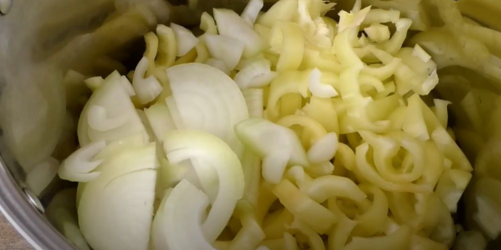 кабачковая икра с перцем