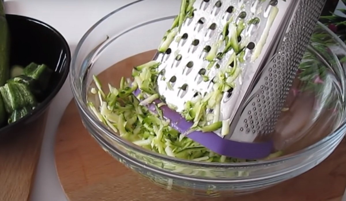 кабачковая лепешка