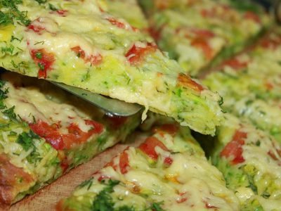 Кабачковая пицца