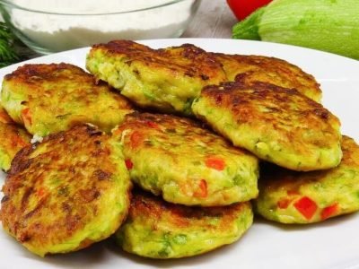 Кабачковые котлеты с сыром