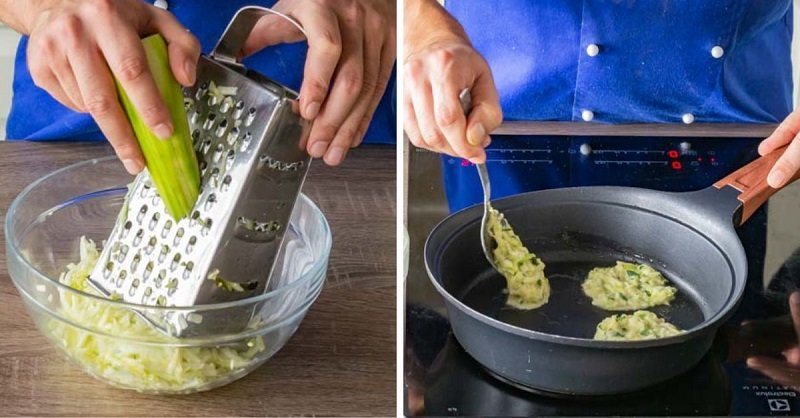 приготовление оладьев