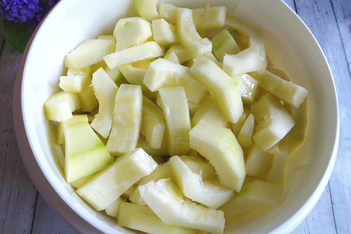 рецепт салата из кабачков