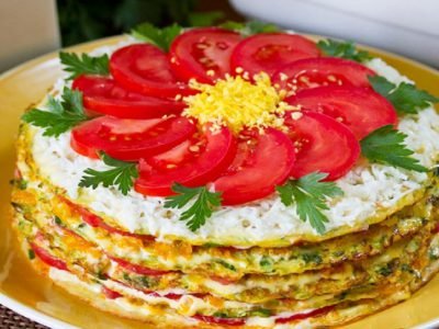 Кабачковый торт