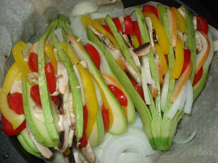 кабачковый веер фото