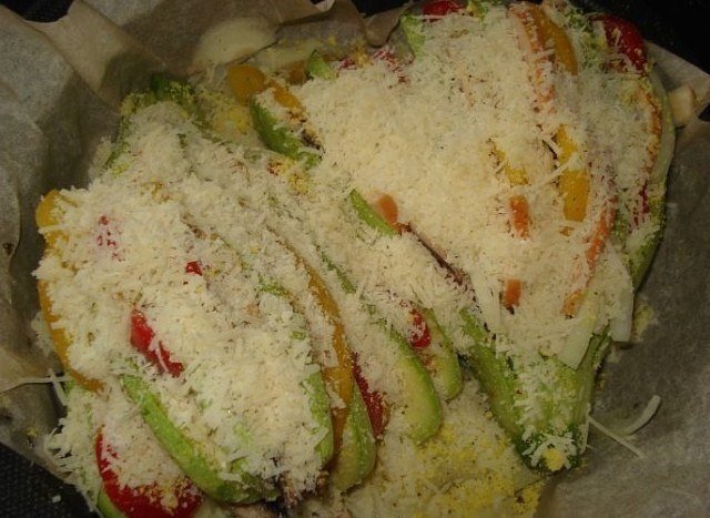 кабачковый веер