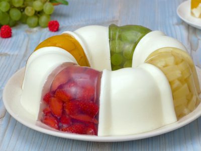 Как приготовить желейный торт с фруктами