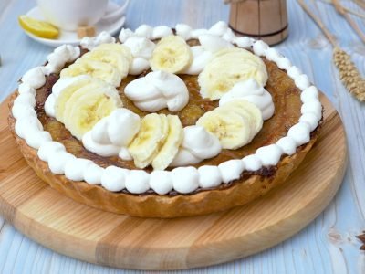 Как приготовить бананово-ирисовый тарт