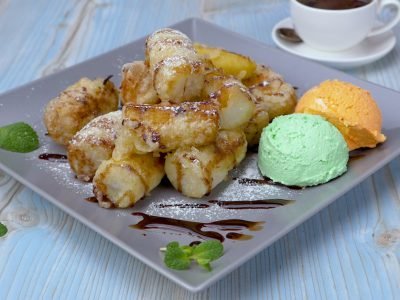 Как приготовить бананы в кляре