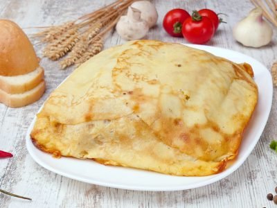 Как приготовить блинный пирог