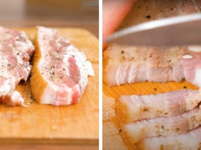 Как приготовить домашнее сало в духовке