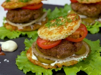 Как приготовить драник-бургер