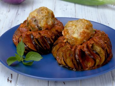 Как приготовить гнезда из баклажанов