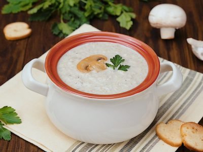 Как приготовить грибной крем-суп