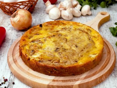 Как приготовить грибную запеканку