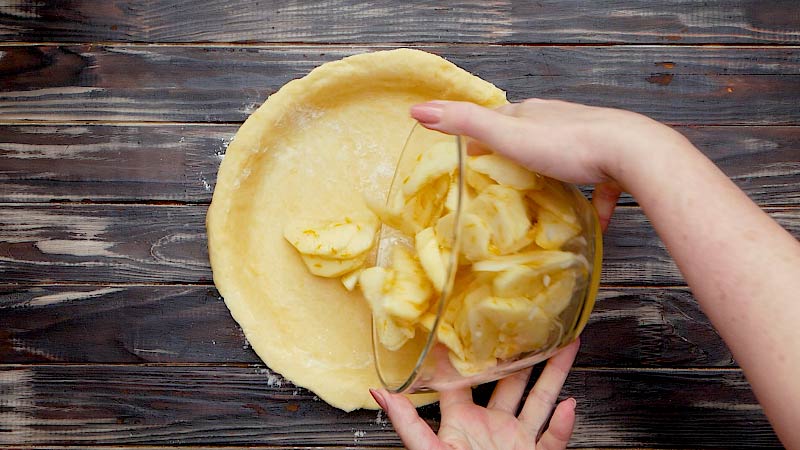 яблочный тарт