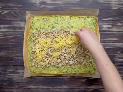 Как приготовить кабачковый рулет с курицей