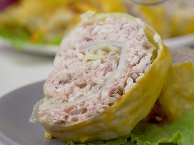 Как приготовить капусту с фаршем