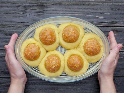 Как приготовить картофельные гнезда с тефтелями