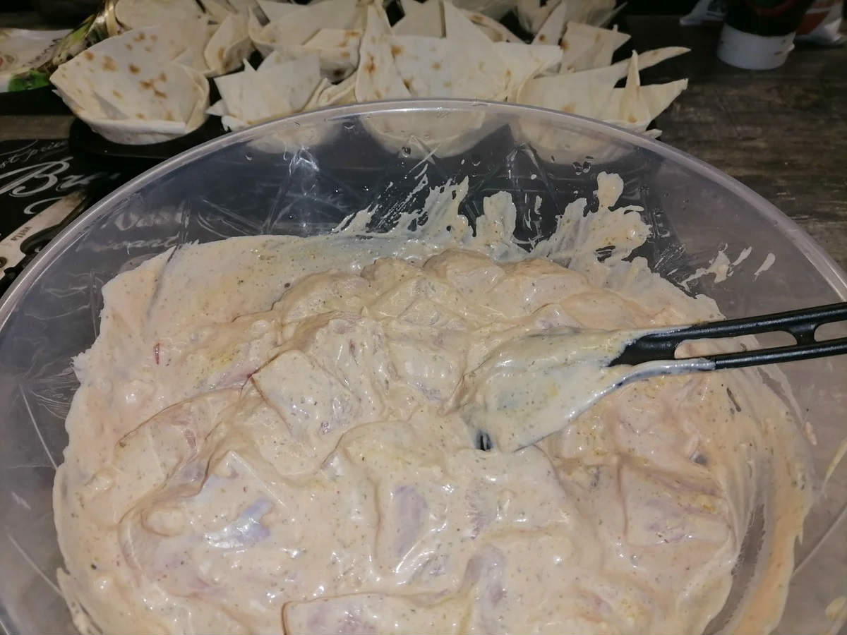 курица в соусе