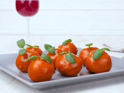 Как приготовить «мандарины» из паштета