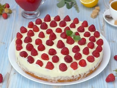 Как приготовить муссовый торт с малиной