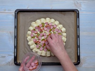 Как приготовить пиццу «‎Хот-дог»‎