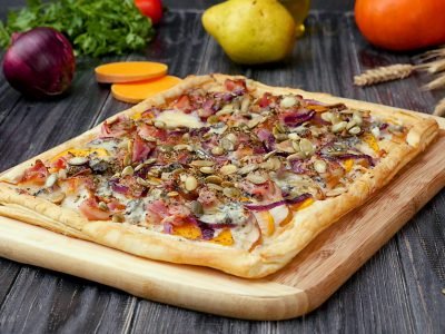 Как приготовить пиццу с тыквой