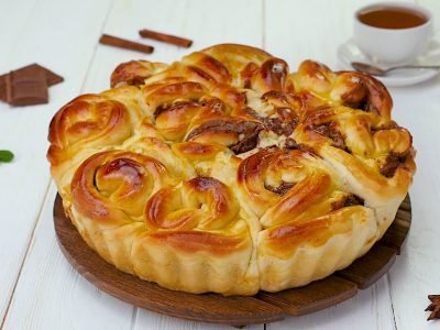 Как приготовить пирог «Розочки»