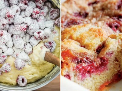 Как приготовить пирог с малиной по-американски