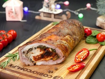 Как приготовить рулет «Мозаика»