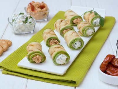 Как приготовить рулетики из кабачков