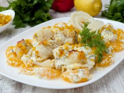 Как приготовить рыбные рулетики с мандаринами