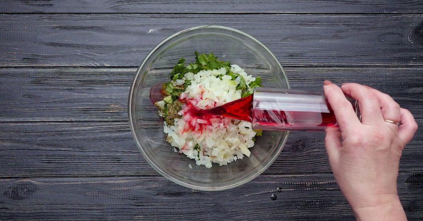 Как приготовить салат «Лобио» с гранатом
