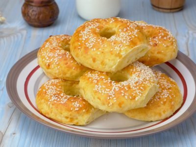 Как приготовить творожные бублики