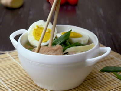 Как приготовить японский суп «Рамэн»