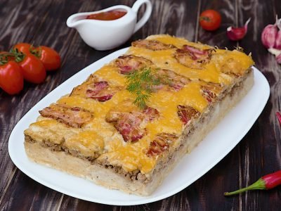 Как приготовить запеканку из цветной капусты с мясом и сыром