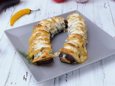 Как запечь баклажаны с картофелем