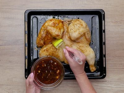 Как запечь курицу в духовке